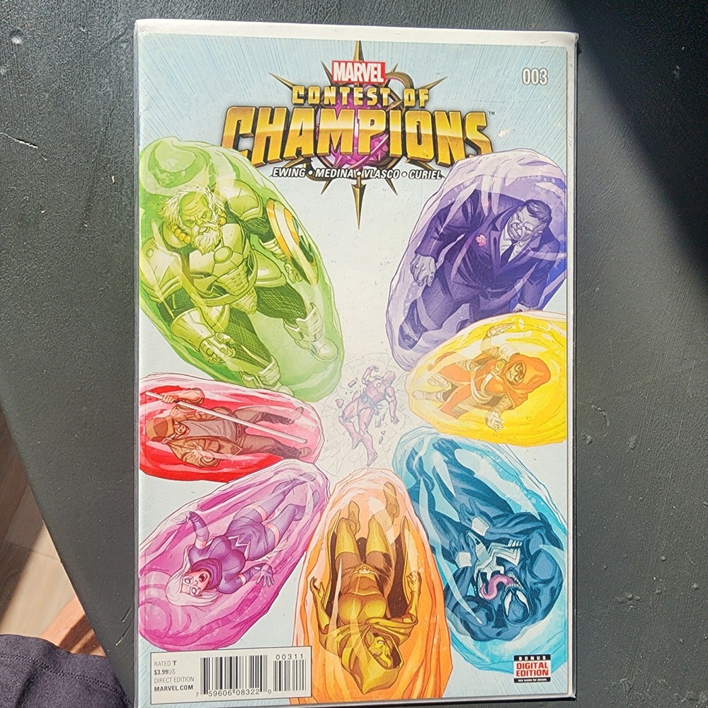 Contest Of Champions #3 Ibanez Cover‎ NM Marvel Comics(2016)